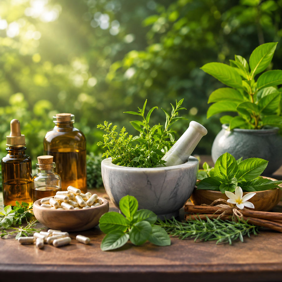 Nature and wellness concept