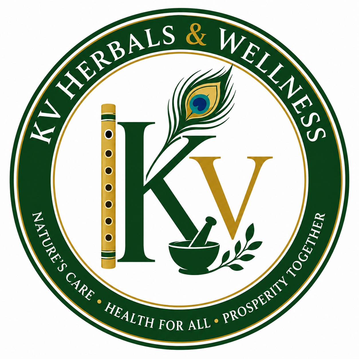 KV Herbals & Wellness logo